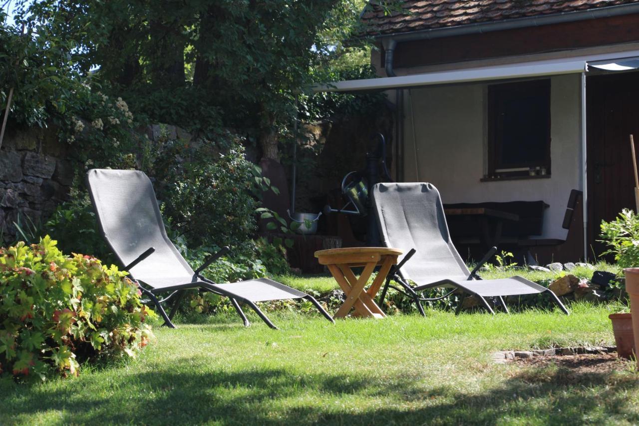 Ferienhaus Burgblick Münzenberg Dış mekan fotoğraf