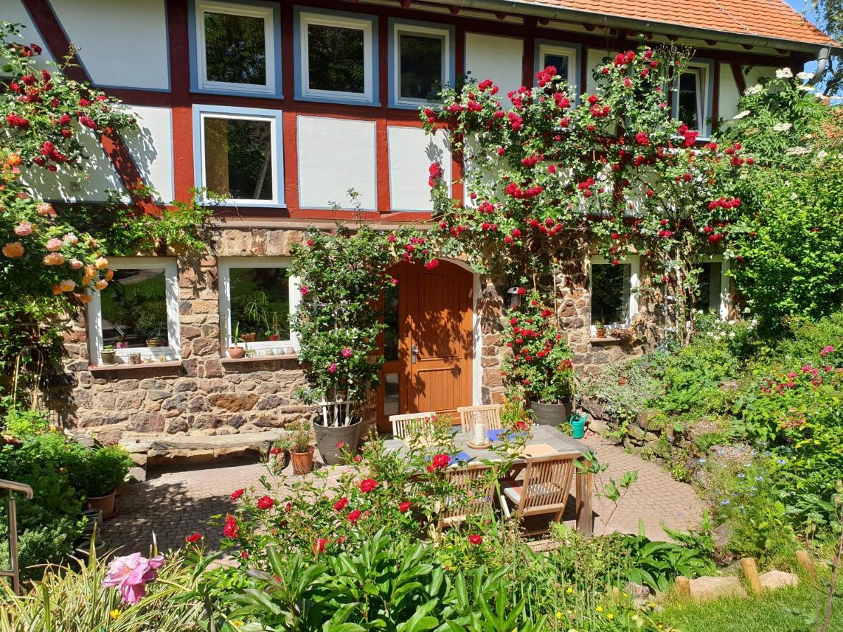 Ferienhaus Burgblick Münzenberg Dış mekan fotoğraf