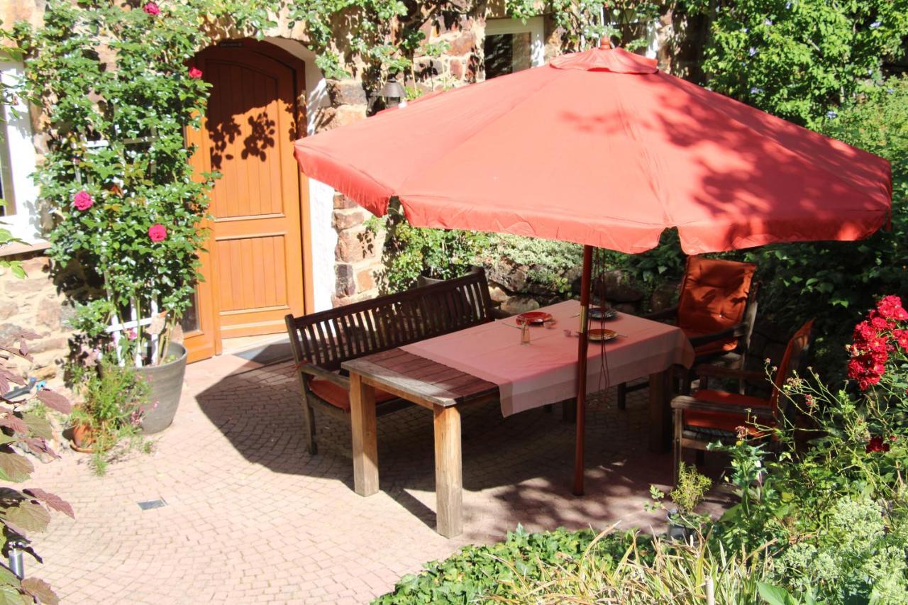 Ferienhaus Burgblick Münzenberg Dış mekan fotoğraf