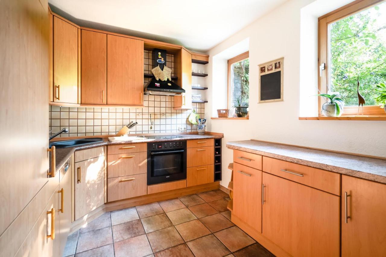 Ferienhaus Burgblick Münzenberg Dış mekan fotoğraf