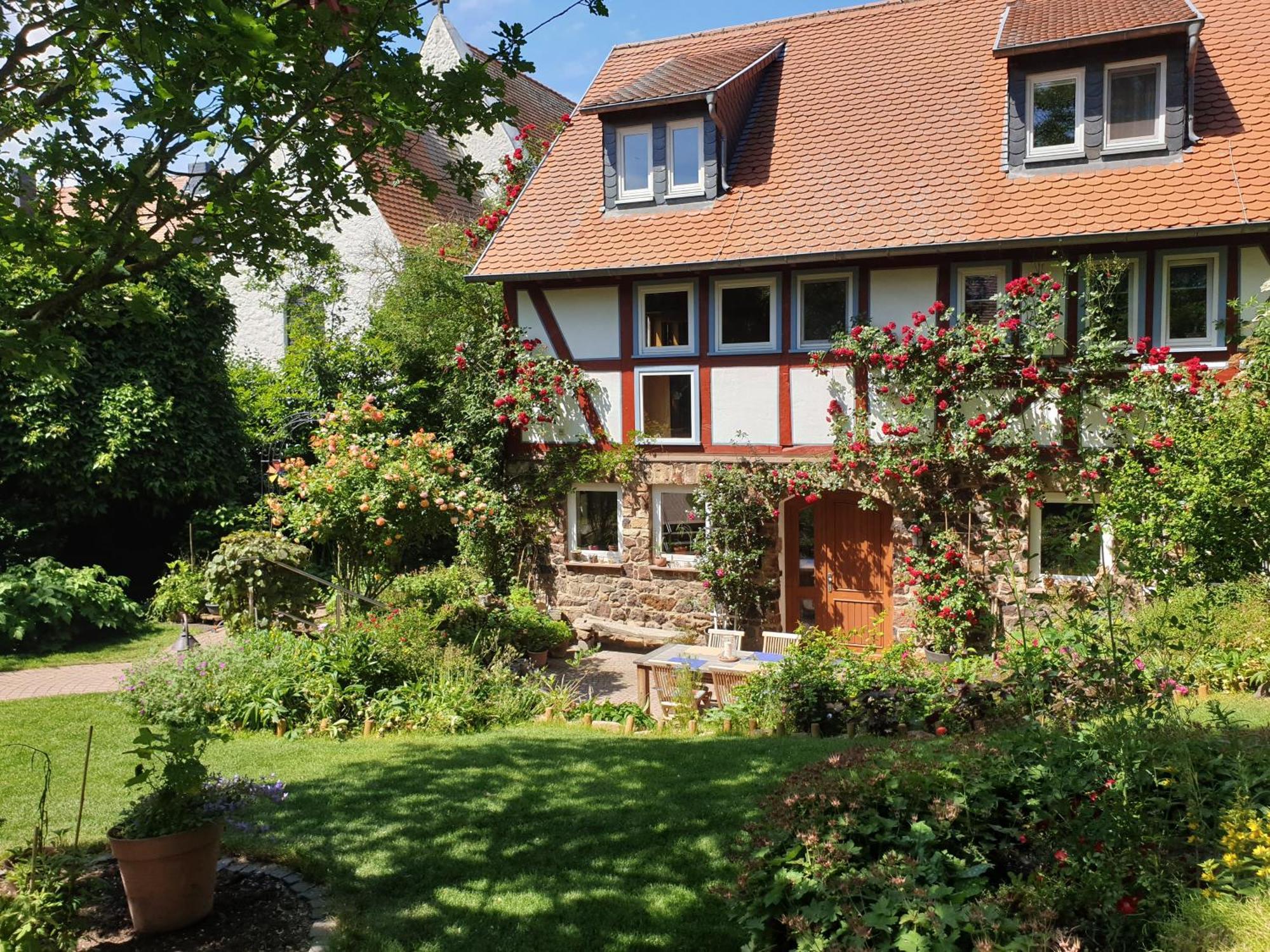Ferienhaus Burgblick Münzenberg Dış mekan fotoğraf