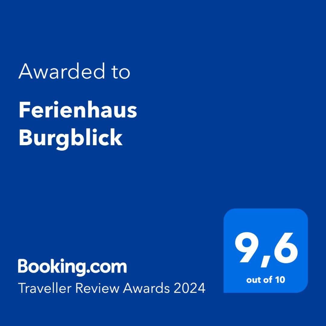 Ferienhaus Burgblick Münzenberg Dış mekan fotoğraf